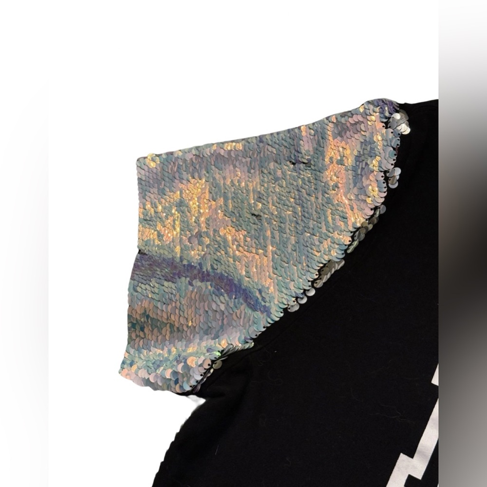 Victoria’s Secret VS PINK Campus T-Shirt Mermaid Bling! NWT! RARE HTF - Picture 4 of 5